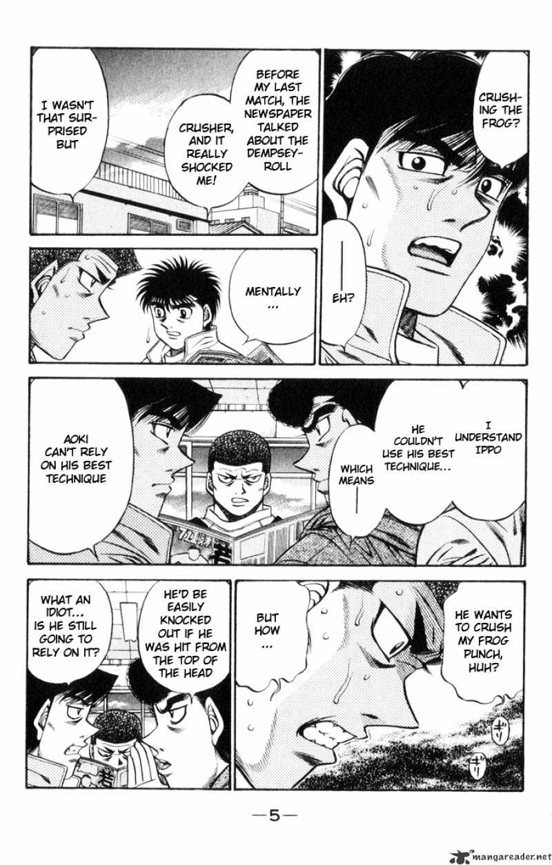 Hajime no Ippo: Fighting Spirit, Chapter 443 image 06